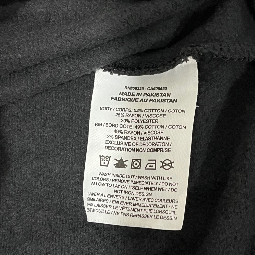 Nike Sportswear Essential Fleece Sweatshirt Black Oversized 3X CZ3373-010 Womens - Picture 6 of 8